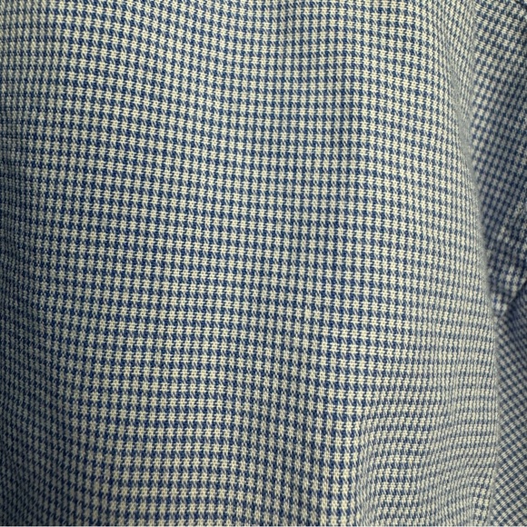 Michael Kors Men’s Blue Checked Button Down Shirt Size Large Great Condition - Picture 3 of 10